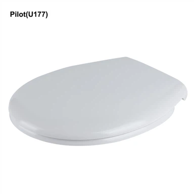 Balts Duroplast Soft Close tualetes sēdeklis